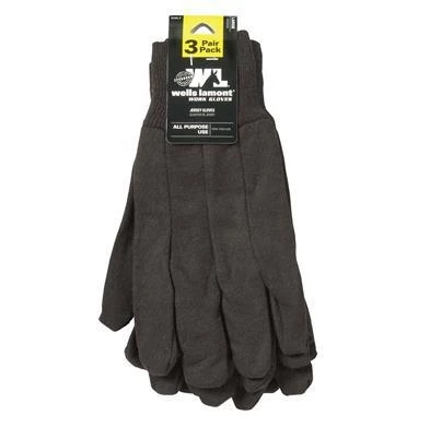 Wells Lamont Jersey Glove, 3 Pack 3 Wells Lamont Jersey Glove, 3 Pack