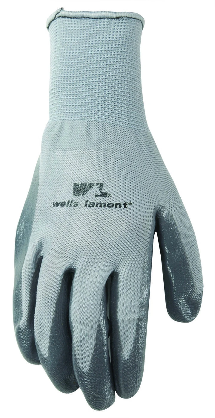Wells Lamont Nitrile Coated Gloves, Large 3 Wells Lamont Nitrile Coated Gloves, Large