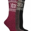 Carolina Hosiery Wise Blend Snowflake Crew Heavyweight Wool Socks 2 Carolina Hosiery Wise Blend Snowflake Crew Heavyweight Wool Socks -Clothing & Footwear store 9279