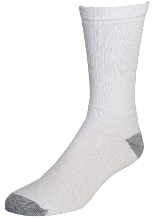 Railroad Sock Men's Bakers Dozen Crew-Grey 3 Railroad Sock Men's Bakers Dozen Crew-Grey