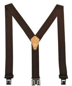 Perry Original 2" Regular Suspenders -Clothing & Footwear store brown 1