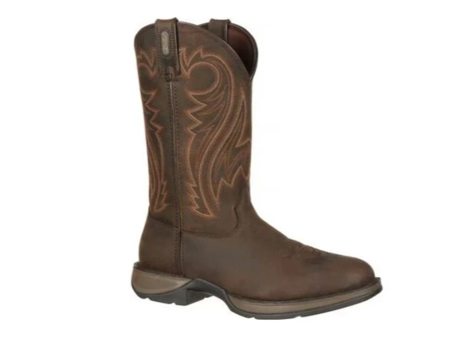 Durango Men's Rebel™ Chocolate Pull-On Western Boot 3 Durango Men's Rebel™ Chocolate Pull-On Western Boot