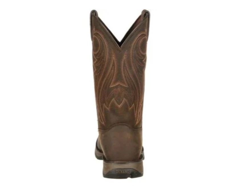 Durango Men's Rebel™ Chocolate Pull-On Western Boot 6 Durango Men's Rebel™ Chocolate Pull-On Western Boot - Image 4