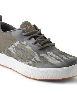 Huk Men's Mahi Lace-Up Shoes, Mossy Oak Bottomland