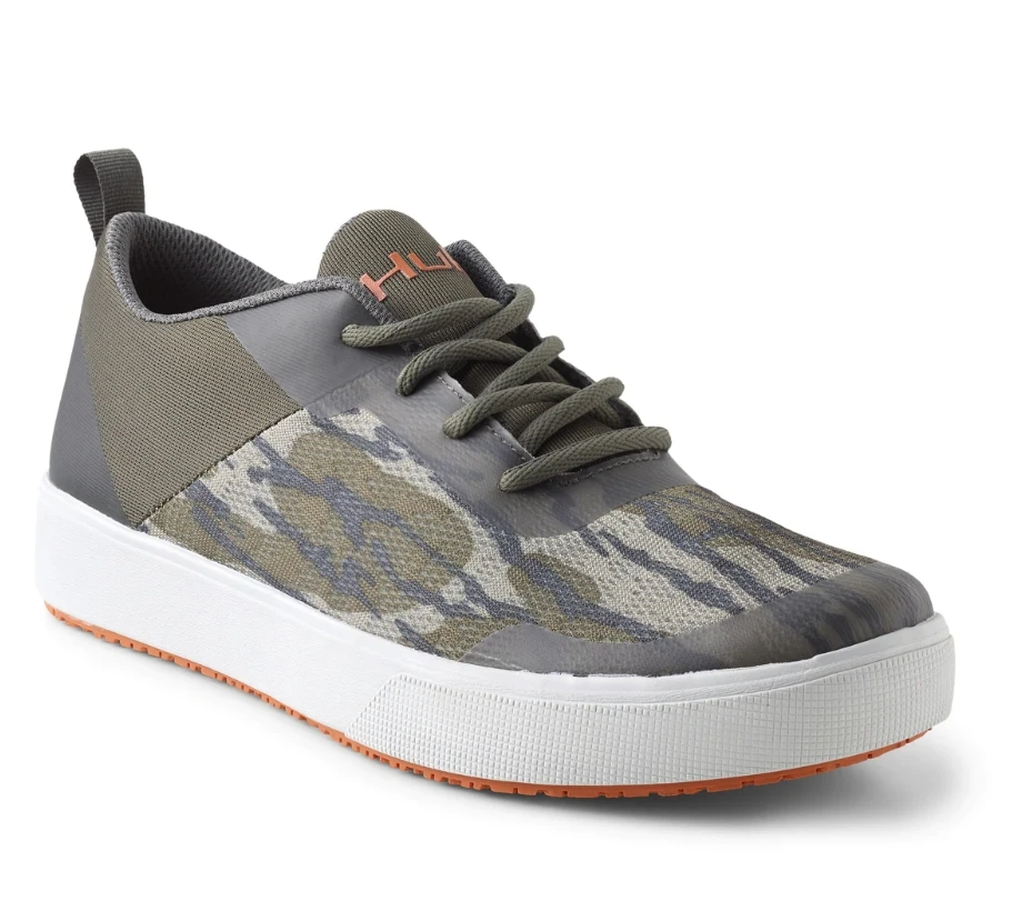 Huk Men's Mahi Lace-Up Shoes, Mossy Oak Bottomland 3 Huk Men's Mahi Lace-Up Shoes, Mossy Oak Bottomland