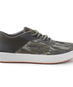 Huk Men's Mahi Lace-Up Shoes, Mossy Oak Bottomland -Clothing & Footwear store h8021018 2 2