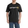 Carhartt Loose Fit Heavyweight Short-Sleeve Logo Graphic T-shirt Black