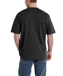 Carhartt Loose Fit Heavyweight Short-Sleeve Logo Graphic T-shirt Black 5 Carhartt Loose Fit Heavyweight Short-Sleeve Logo Graphic T-shirt Black -Clothing & Footwear store k195 2