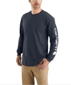 Carhartt Workwear Long-Sleeve Graphic Logo T-Shirt 7 Carhartt Workwear Long-Sleeve Graphic Logo T-Shirt -Clothing & Footwear store k231nvy 1
