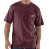 Carhartt Loose Fit Heavyweight Short-Sleeve Pocket T-Shirt Port 2 Carhartt Loose Fit Heavyweight Short-Sleeve Pocket T-Shirt Port -Clothing & Footwear store k87prt 1