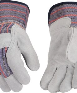 Kinco Kids' Suede Leather Palm with Safety Cuff Glove