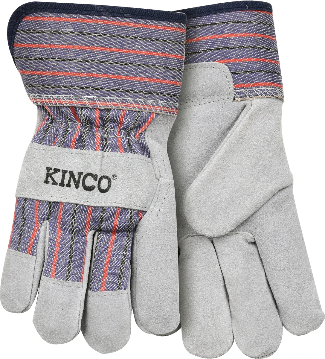 Kinco Kids' Suede Leather Palm with Safety Cuff Glove 4 Kinco Kids' Suede Leather Palm with Safety Cuff Glove - Image 2