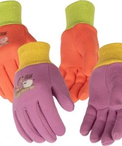 Kinco Kids' Farm Friends™ 8 oz Jersey Glove -Clothing & Footwear store kids830w on hands colorways 1 2