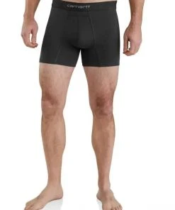 Carhartt 5" Basic Boxer Brief 2-Pack Black