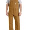 Carhartt Relaxed Fit Duck Bib Overall Brown -Clothing & Footwear store r102776 211