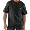 Carhartt Loose Fit Heavyweight Short-Sleeve Pocket T-Shirt Black