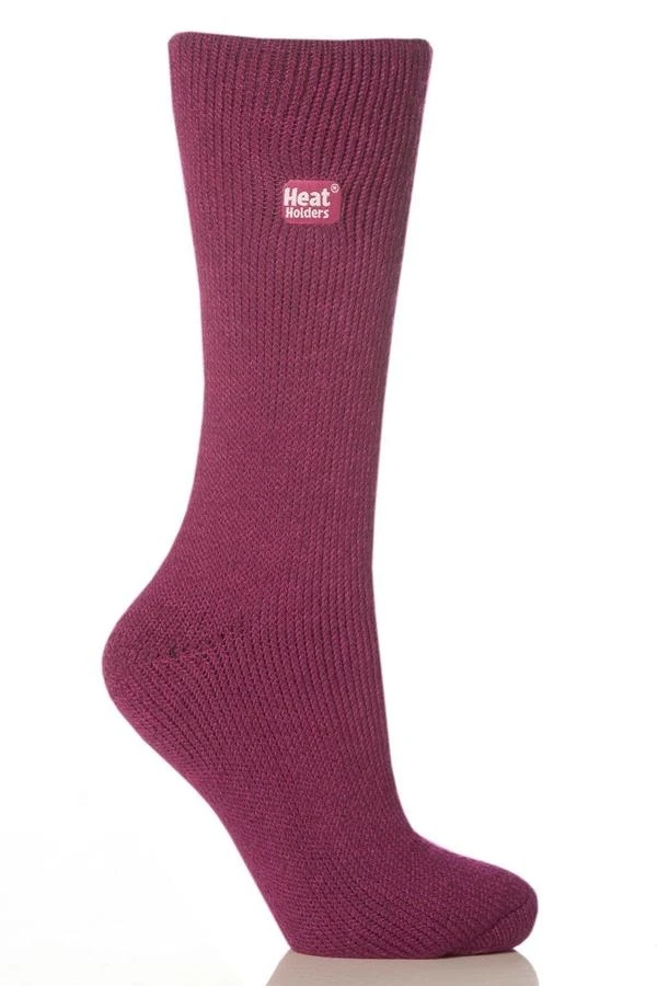 Grabber Heat Holders Women's Original Socks - Deep Fuchsia 3 Grabber Heat Holders Women's Original Socks - Deep Fuchsia